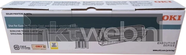 Oki 45862819 geel Front box