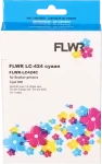 FLWR Brother LC-424 cyaan (Huismerk (compatible))