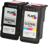 FLWR PG-575XL/CL-576XL Multipack zwart en kleur Product only
