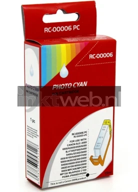 Canon BCI-6PC foto cyaan voorkant doosje Front box