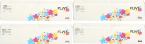 FLWR HP 973X Multipack zwart en kleur Front box