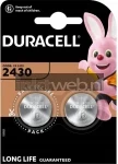 Duracell lithium CR2430 3V (2 stuks)  (Origineel)