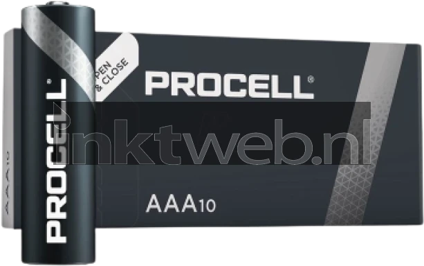Procell AAA LR03 1.5V (10-Pack) Combined box and product