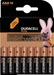 Duracell Alkaline Micro AAA LR03 1.5V Plus (16-Pack)  (Origineel)