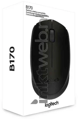 Logitech B170 Wireless USB Muis Zwart Front box