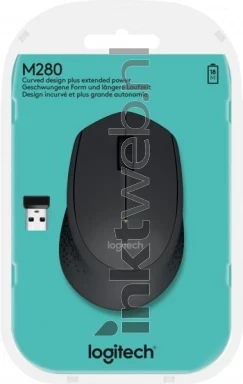 Logitech Muis M280 Wireless zwart Front box