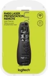 Logitech Presenter R400, Wireless, zwart Front box