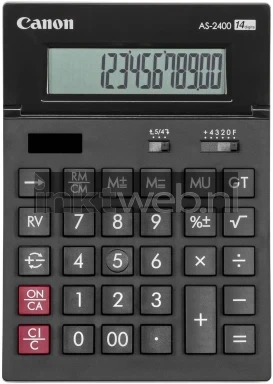 Canon AS-2400 14-cijferig display Zwart Product only