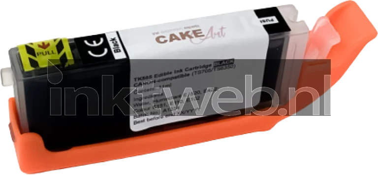 FLWR Eetbaar CLI-581 BK zwart
