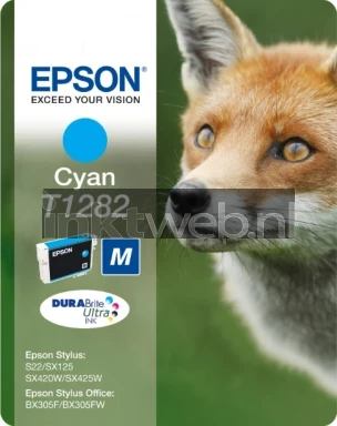 Epson T1282 cyaan