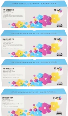 FLWR HP 415X 4-pack zwart en kleur Front box