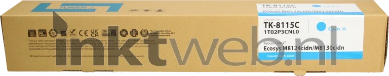 Huismerk Kyocera Mita TK-8115C cyaan