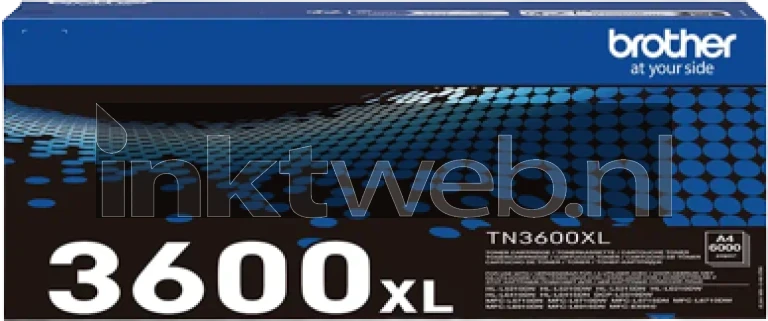 Brother TN-3600XL tonercartridge zwart Front box