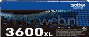 Brother TN-3600XL tonercartridge zwart Front box