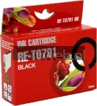 Epson T0791 zwart voorkant doosje Front box