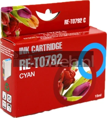 Huismerk Epson T0792 cyaan
