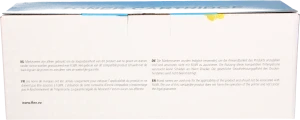 Huismerk HP 212X geel Back box