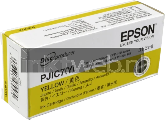 Epson S020692 PJIC7(Y) geel Front box