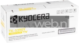 Kyocera Mita TK-5390Y geel Front box