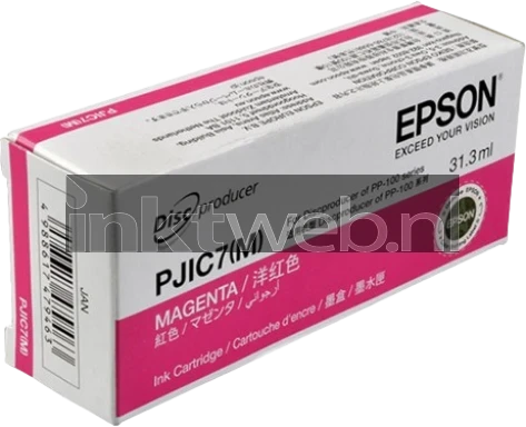 Epson Discproducer PJIC7 magenta Front box