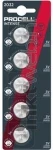 Procell Lithium Knoopcel Intense CR2032 3V (5-Pack)  (Origineel)