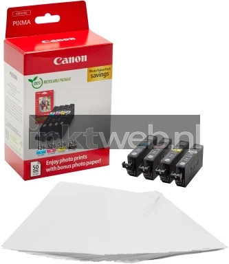 Canon CLI-526 Photo Value Pack zwart en kleur