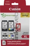 Canon PG-545XL / CL-546XL multipack met fotopapier zwart en kleur Front box