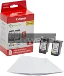 Canon PG-545XL / CL-546XL multipack met fotopapier zwart en kleur Combined box and product