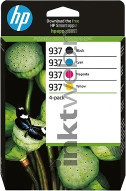 HP 937 Multipack zwart en kleur