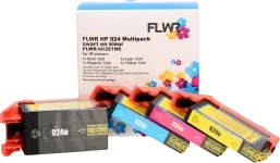 Huismerk HP 924e Multipack zwart en kleur Combined box and product