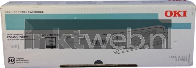 Oki 45862822 zwart Front box