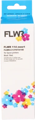 FLWR Epson 114 Inktfles zwart