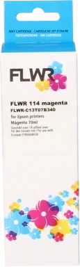 FLWR Epson 114 Inktfles magenta