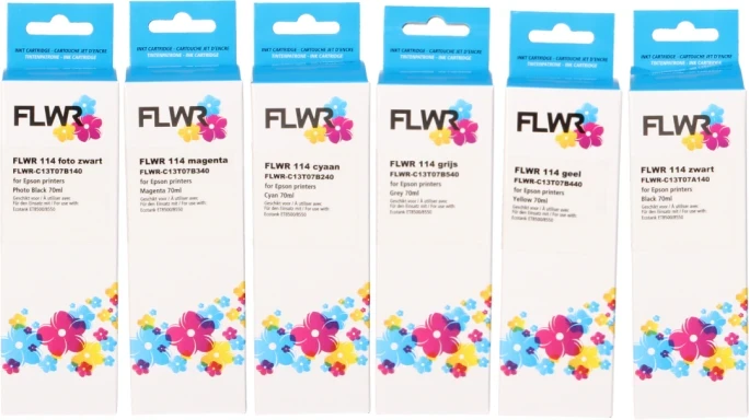 FLWR Epson 114 zwart en kleur Family photo