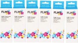 FLWR Epson 114 zwart en kleur (Huismerk (compatible))
