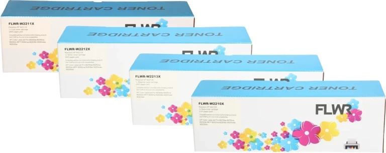 FLWR HP 207X Toner bundel zwart en kleur