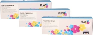 FLWR Brother TN-248XL Bundel kleur (Compatible XXL)