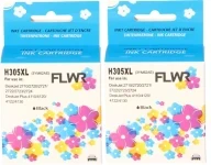 FLWR HP 305XL Bundel  zwart (Huismerk (remanufactured))
