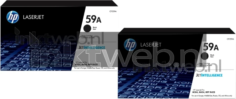 HP HP 59A Bundel zwart Front box