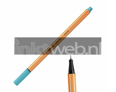 Stabilo Point 88 fineliner Azuur blauw Product only