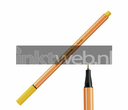Stabilo stabilo point 88 fineliner  geel Product only