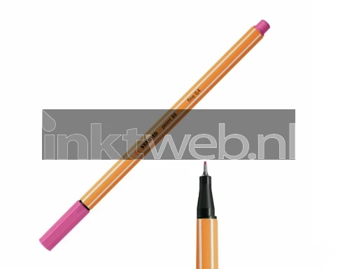 Stabilo point 88 fineliner heliotrope roze Product only