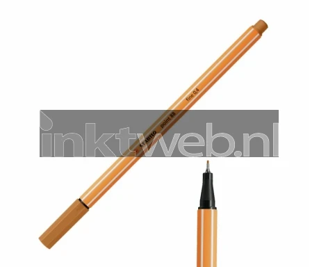 Stabilo point 88 fineliner licht bruin Product only