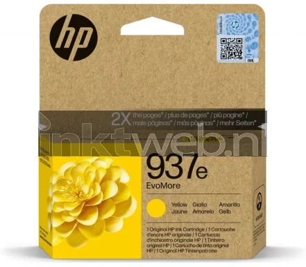 HP 937e geel