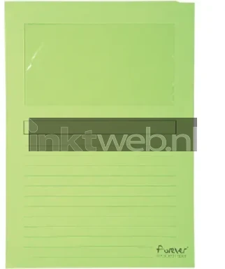 Exacompta venstermap Forever L-model groen