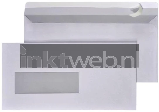 Merkloos Envelop Hermes Zelfklevend wit
