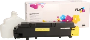 Huismerk Kyocera Mita TK-5380 geel Combined box and product