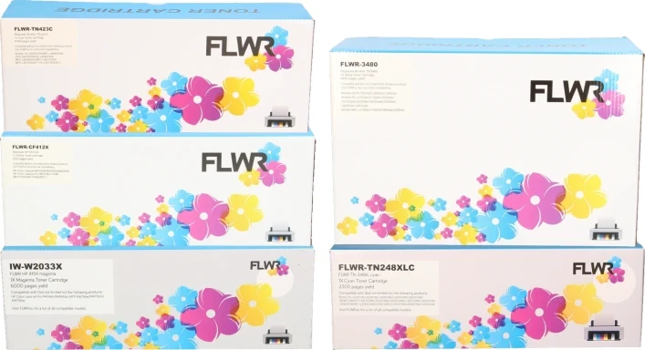 FLWR Retail Toners Starterspakket Family photo