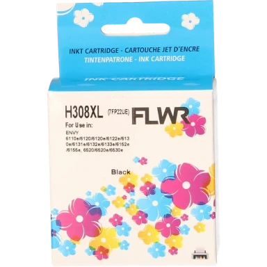 FLWR HP 308e zwart