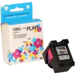 FLWR HP 308e zwart (Huismerk (remanufactured)) Combined box and product